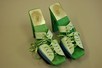 Lot 33 - Pair of Jan Jansen `Rio' shoes, circa 1994,...