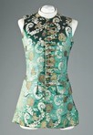 Lot 62 - A fine brocaded satin gentleman's waistcoat,...