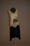 Lot 94 - A beaded flapper dress french circa 1928 with...
