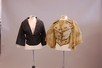 Lot 83 - A Paquin black taffeta bodice, 1916, with...
