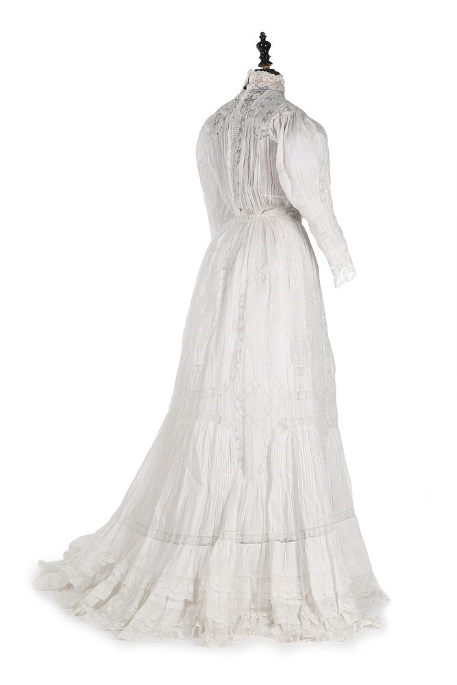 Edwardian Cotton Gown