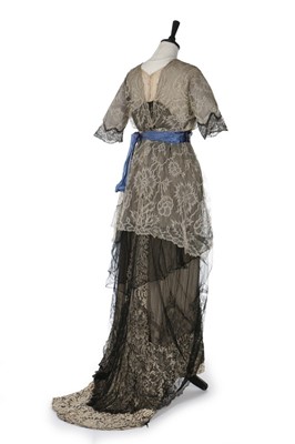 Lot 393 - A rare Margaine Lacroix couture lace and tulle...