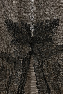 Lot 393 - A rare Margaine Lacroix couture lace and tulle...