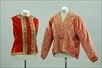 Lot 95 - A 1920s peach velvet embroidered jacket,...