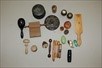 Lot 262 - Group of reelholders, needle cases, darners,...