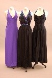 Lot 65 - Full length jersey evening wear, 1970s, approx....