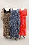 Lot 66 - Printed flower-power full-length evening gowns,...