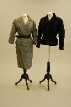 Lot 90 - Six ladies suits, mainly late 1940s-early...