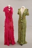Lot 100 - A large group of 1930s evening wear, approx....