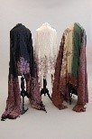 Lot 112 - Three Paisley shawls, comprising square cream...