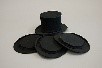 Lot 140 - Four folding opera hats, circa 1920-1920, (4)