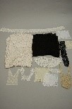 Lot 155 - A group of lace circa 1900-1930, including six...