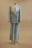 Lot 137 - A Gianni Versace Couture pale blue double...