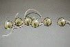 Lot 249 - A rare set of six golfing waistcoat buttons,...
