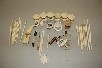 Lot 264 - A group of mainly bone and ivory sewing tools...