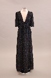 Lot 17 - An Ossie Clark for Radley printed chiffon gown,...