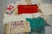 Lot 111 - A large group of damaged shawls, mainly 1920s,...