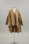 Lot 24 - A Romeo Gigli bronze slubbed silk oversize...