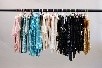 Lot 43 - A group of twinkly sequinned and beaded...