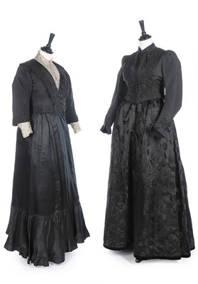Lot 172 - A large group of black clothing, 1890-1910,...