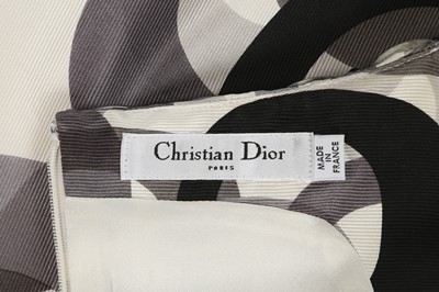 Lot 134 - A Christian Dior silk faille A-line dress,...