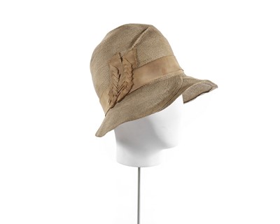 Lot 196 - Seven hats, early-late 1920s, three cloche...