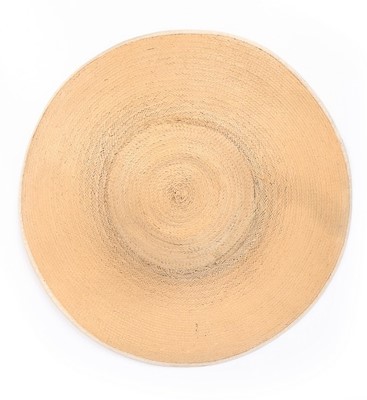 Lot 82 - A plaited straw bergre bonnet, circa 1750-80,...