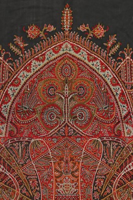 Lot 461 - An unusual Frederic Hebert & Co, part shawl,...