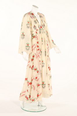 Lot 174 - An Ossie Clark/Celia Birtwell printed chiffon...