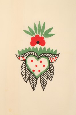 Lot 174 - An Ossie Clark/Celia Birtwell printed chiffon...