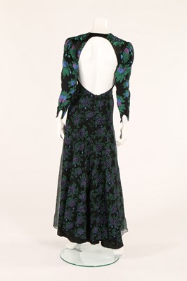 Lot 191 - An Ossie Clark/Celia Birtwell printed chiffon...