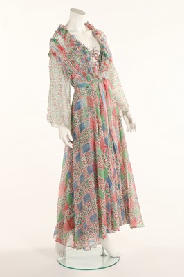 Lot 161 - A fine Ossie Clark/Celia Birtwell chiffon...