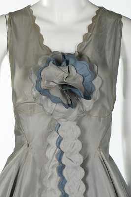 Lot 88 - A Jeanne Lanvin couture bias-cut evening gown,...