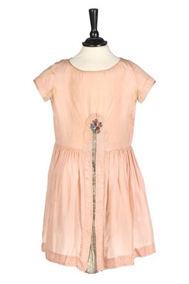 Lot 72 - A rare Jeanne Lanvin couture girl's dress,...