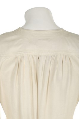Lot 28 - An Ossie Clark raw silk dress, exclusively...