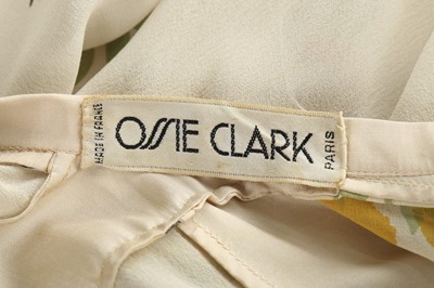 Lot 26 - An Ossie Clark/Celia Birtwell printed chiffon...