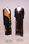 Lot 334 - Two Janice Wainwright black cocktail dresses,...