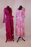 Lot 368 - A Marc Bohan for Dior printed chiffon cocktail...