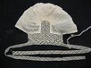 Lot 4 - A fine and rare baby's coif with delicate...