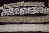 Lot 43 - A group of imitation laces, 19th century in...