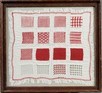 Lot 42 - Three embroidery/plain sewing Convent samplers,...