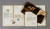 Lot 46 - A fine plain sewing portfolio by Hannah...