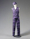 Lot 469 - A Vivienne Westwood purple tartan waistcoat,...