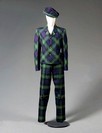 Lot 471 - A Vivienne Westwood pink Gordon tartan Dunbar...
