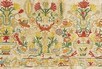 Lot 61 - An embroidered linen skirt panel, Crete, 18th...
