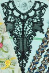 Lot 293 - A large group of dress trimmings, ribbons,...