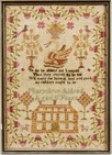 Lot 31 - Four worsted samplers, probably Yorkshire,...