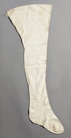Lot 310 - An extremely rare linen boot hose believed to...