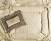 Lot 316 - A satin pin cushion and quilted layette or...