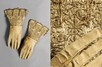 Lot 317 - A pair of embroidered gauntlet gentleman's...